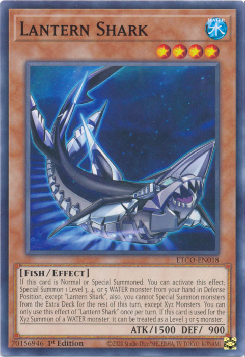 Lantern Shark [ETCO-EN018] Common | Card Merchant Takapuna