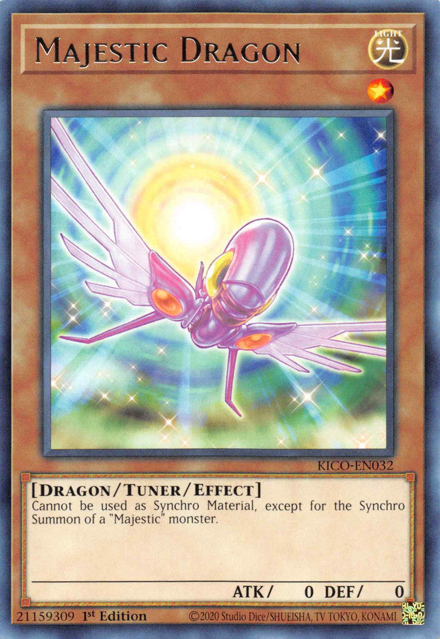 Majestic Dragon [KICO-EN032] Rare | Card Merchant Takapuna