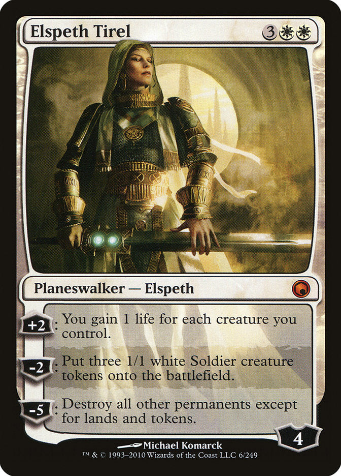 Elspeth Tirel [Scars of Mirrodin] | Card Merchant Takapuna