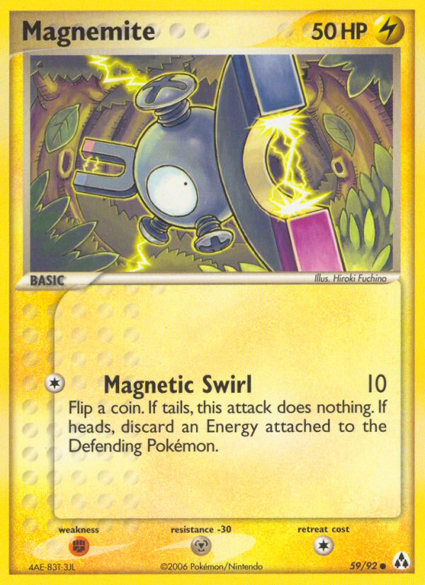 Magnemite (59/92) [EX: Legend Maker] | Card Merchant Takapuna