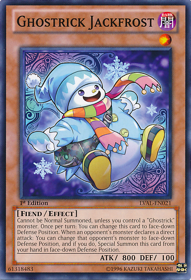 Ghostrick Jackfrost [LVAL-EN021] Common | Card Merchant Takapuna