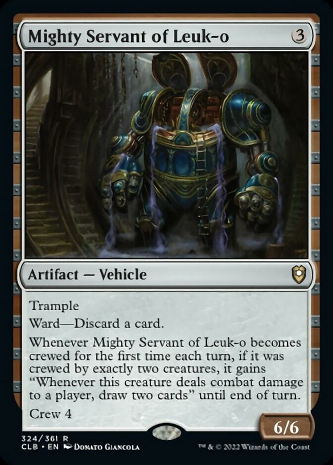 Mighty Servant of Leuk-o [Commander Legends: Battle for Baldur's Gate] | Card Merchant Takapuna