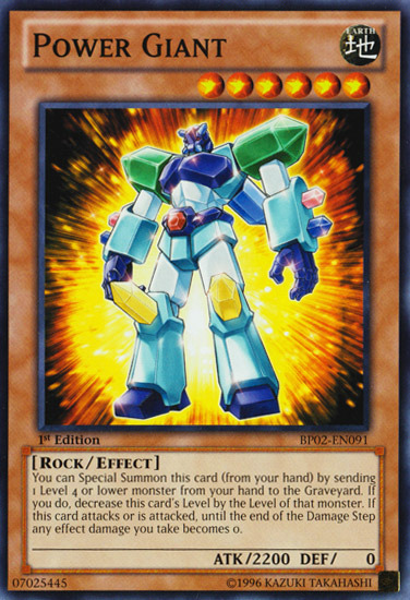 Power Giant [BP02-EN091] Mosaic Rare | Card Merchant Takapuna