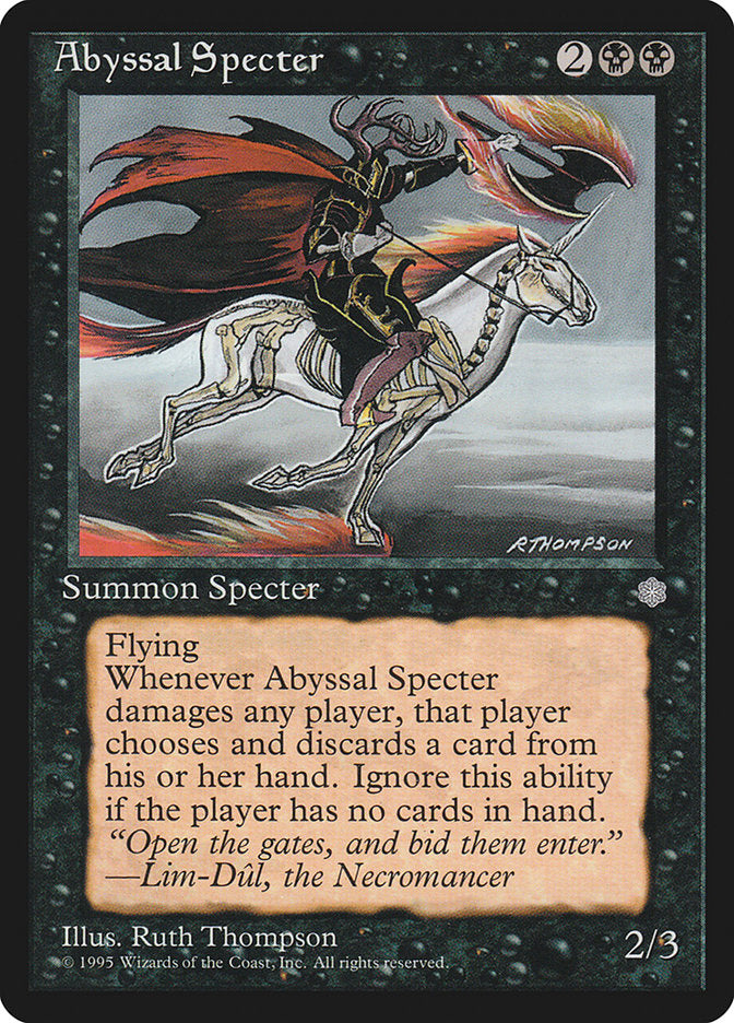 Abyssal Specter [Ice Age] | Card Merchant Takapuna