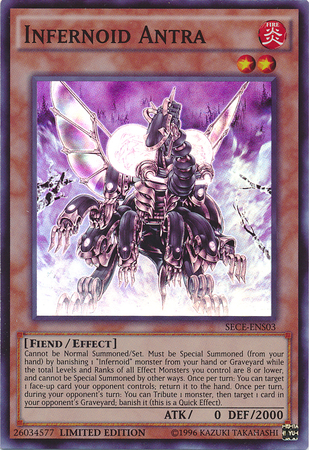 Infernoid Antra [SECE-ENS03] Super Rare | Card Merchant Takapuna