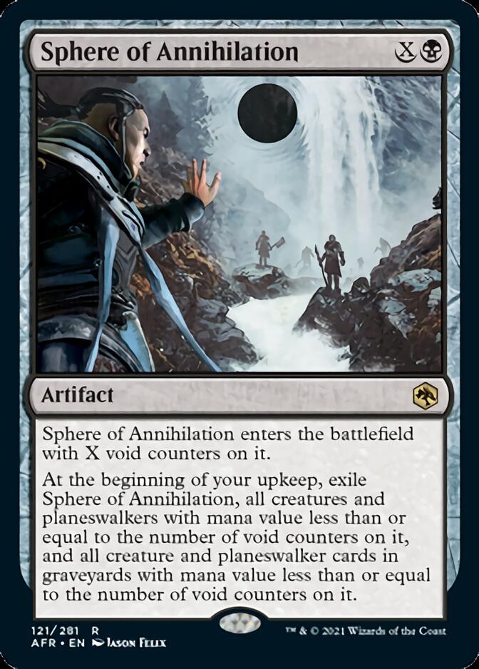 Sphere of Annihilation [Dungeons & Dragons: Adventures in the Forgotten Realms] | Card Merchant Takapuna