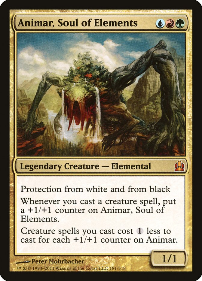 Animar, Soul of Elements [Commander 2011] | Card Merchant Takapuna