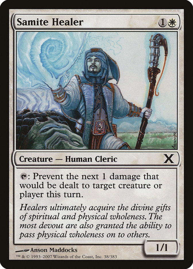 Samite Healer [Tenth Edition] | Card Merchant Takapuna