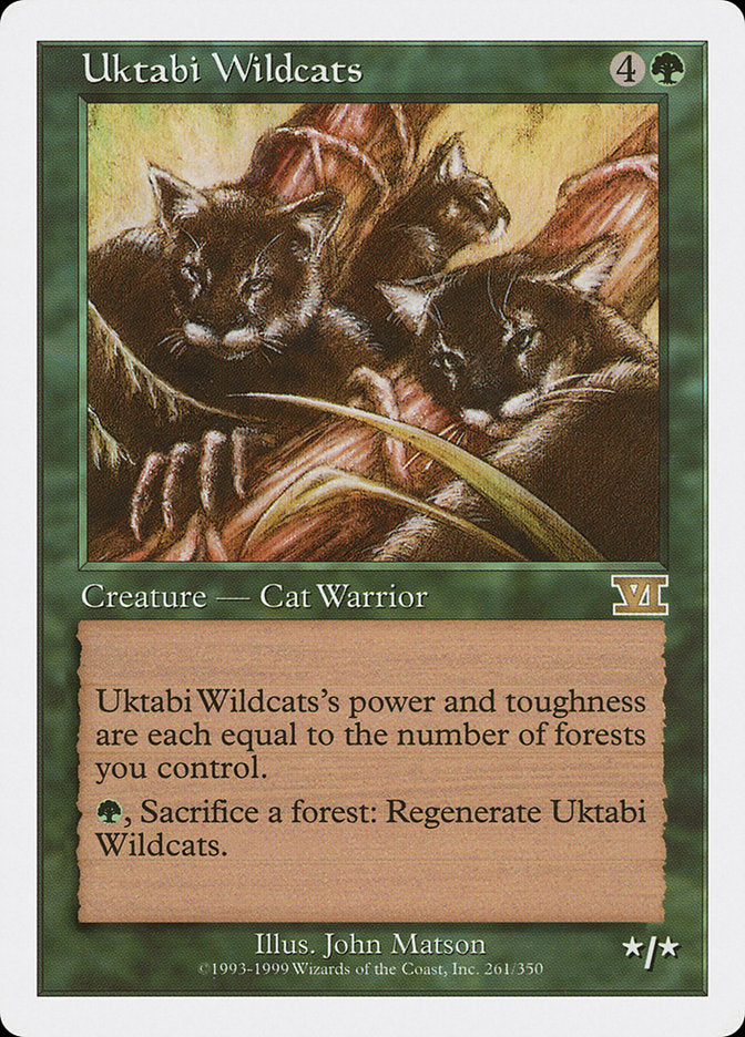 Uktabi Wildcats [Classic Sixth Edition] | Card Merchant Takapuna