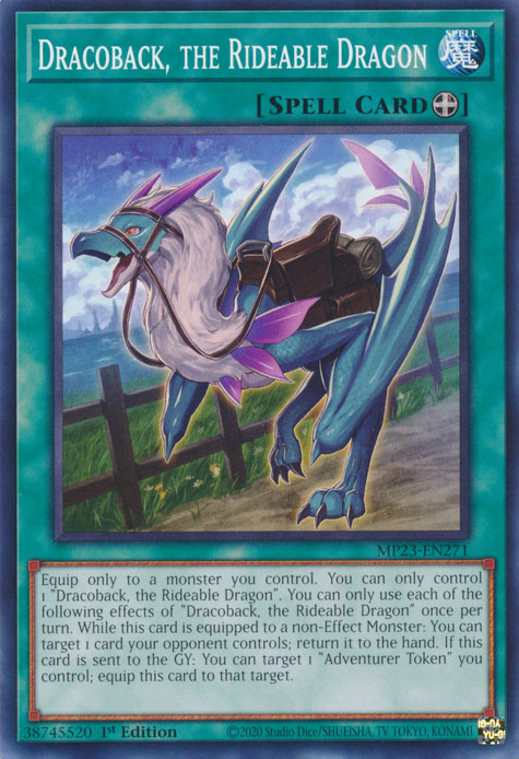 Dracoback, the Rideable Dragon [MP23-EN271] Common | Card Merchant Takapuna