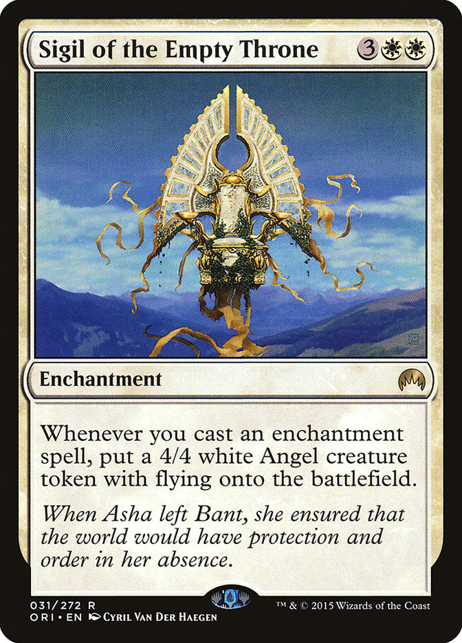 Sigil of the Empty Throne [Magic Origins] | Card Merchant Takapuna