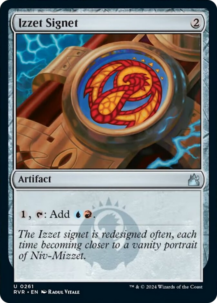 Izzet Signet [Ravnica Remastered] | Card Merchant Takapuna