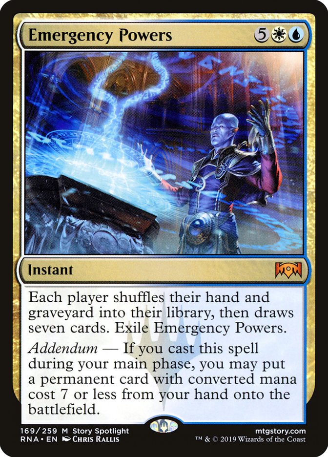 Emergency Powers [Ravnica Allegiance] | Card Merchant Takapuna