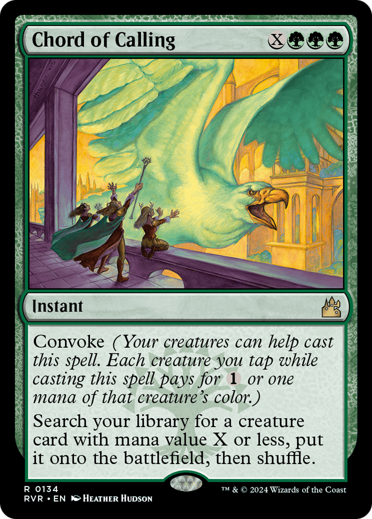 Chord of Calling [Ravnica Remastered] | Card Merchant Takapuna