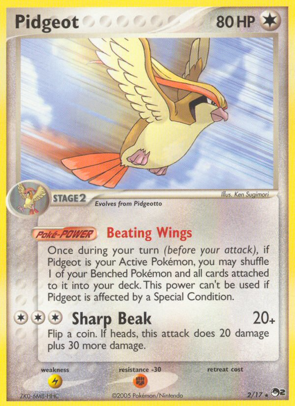 Pidgeot (2/17) [POP Series 2] | Card Merchant Takapuna