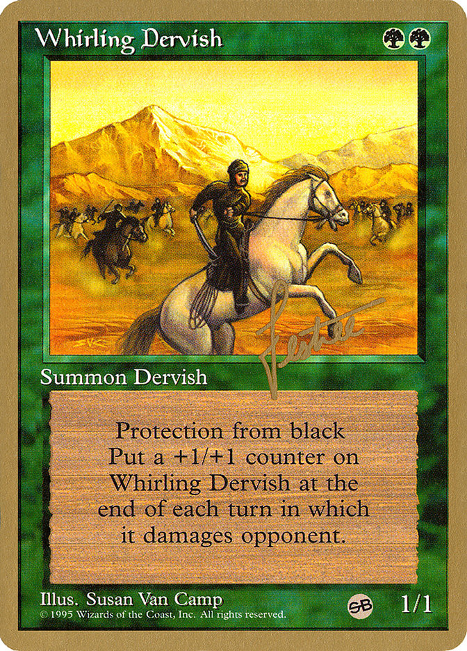 Whirling Dervish (Bertrand Lestree) (SB) [Pro Tour Collector Set] | Card Merchant Takapuna