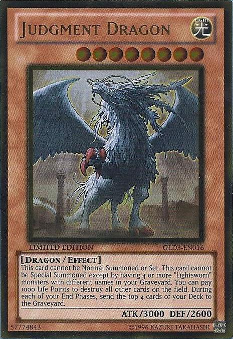 Judgment Dragon [GLD3-EN016] Gold Rare | Card Merchant Takapuna