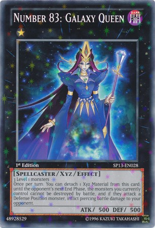 Number 83: Galaxy Queen [SP13-EN028] Starfoil Rare | Card Merchant Takapuna