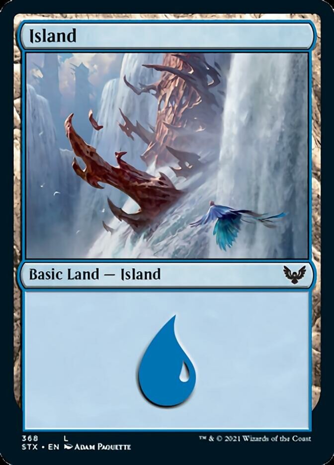 Island (368) [Strixhaven: School of Mages] | Card Merchant Takapuna