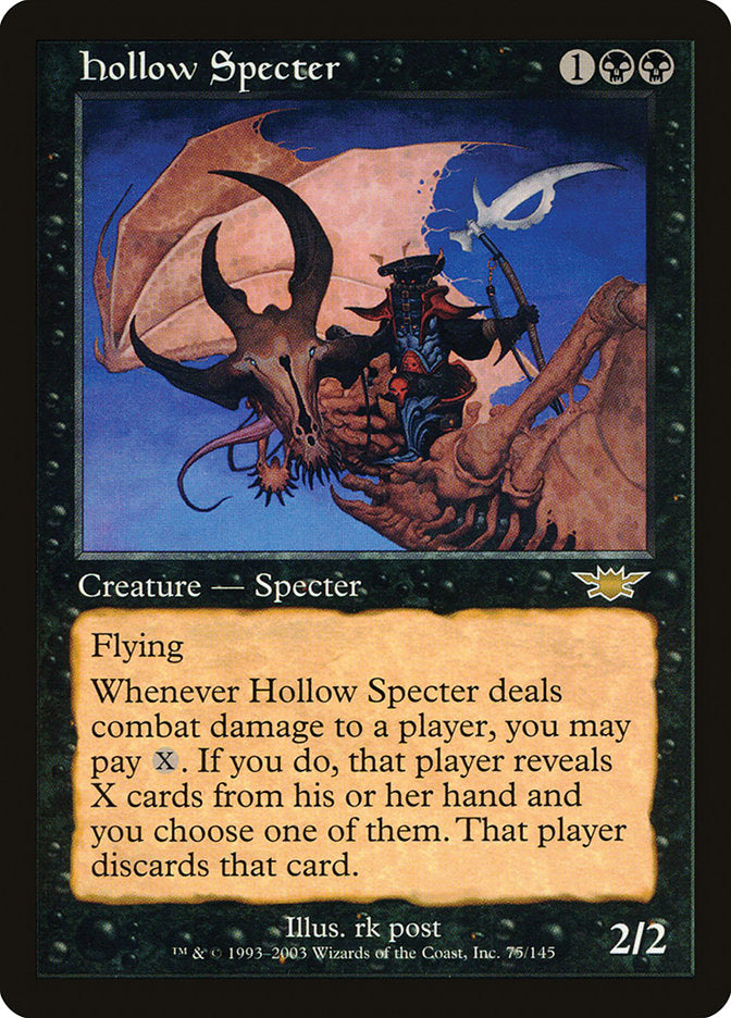 Hollow Specter [Legions] | Card Merchant Takapuna