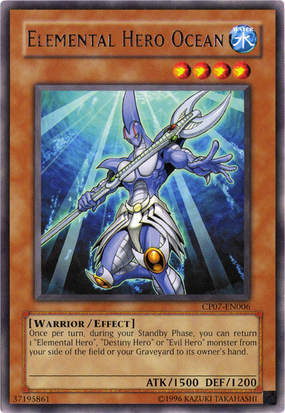 Elemental Hero Ocean [CP07-EN006] Rare | Card Merchant Takapuna