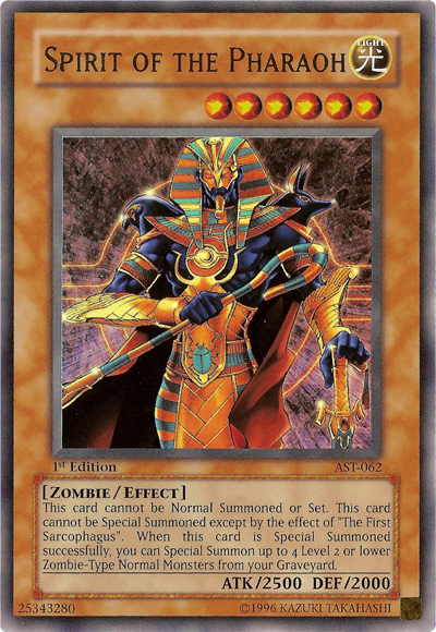 Spirit of the Pharaoh [AST-062] Ultra Rare | Card Merchant Takapuna