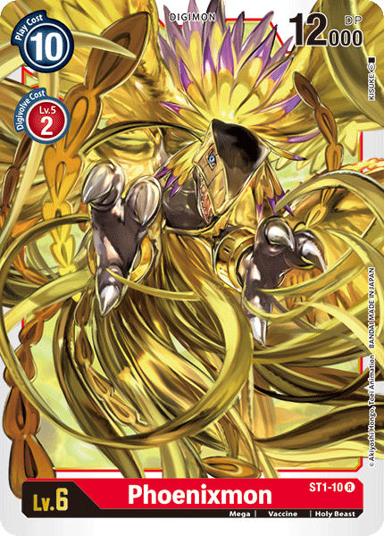 Phoenixmon [ST1-10] [Starter Deck: Gaia Red] | Card Merchant Takapuna