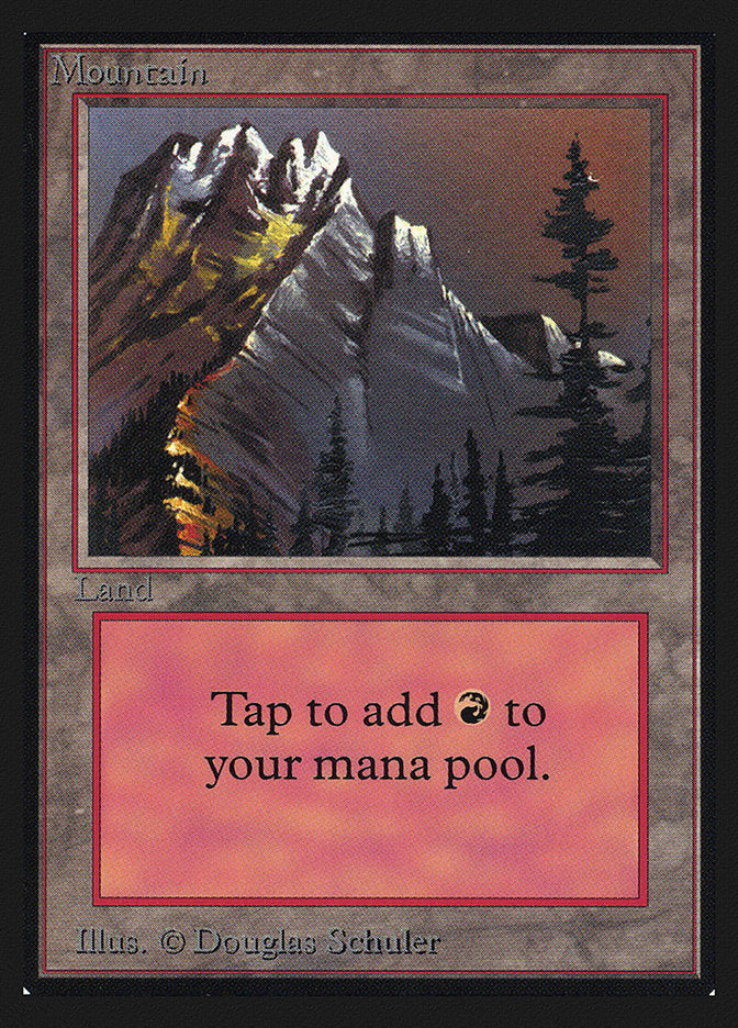 Mountain (Snow Top / Highest Point on Left) [International Collectors' Edition] | Card Merchant Takapuna