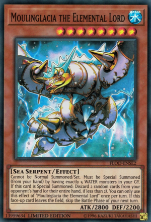 Moulinglacia the Elemental Lord [FLOD-ENSE2] Super Rare | Card Merchant Takapuna