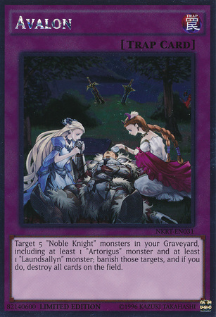 Avalon [NKRT-EN031] Platinum Rare | Card Merchant Takapuna