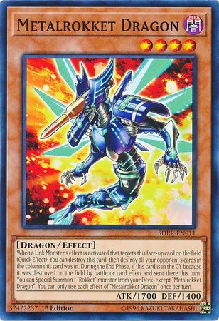 Metalrokket Dragon [SDRR-EN011] Common | Card Merchant Takapuna