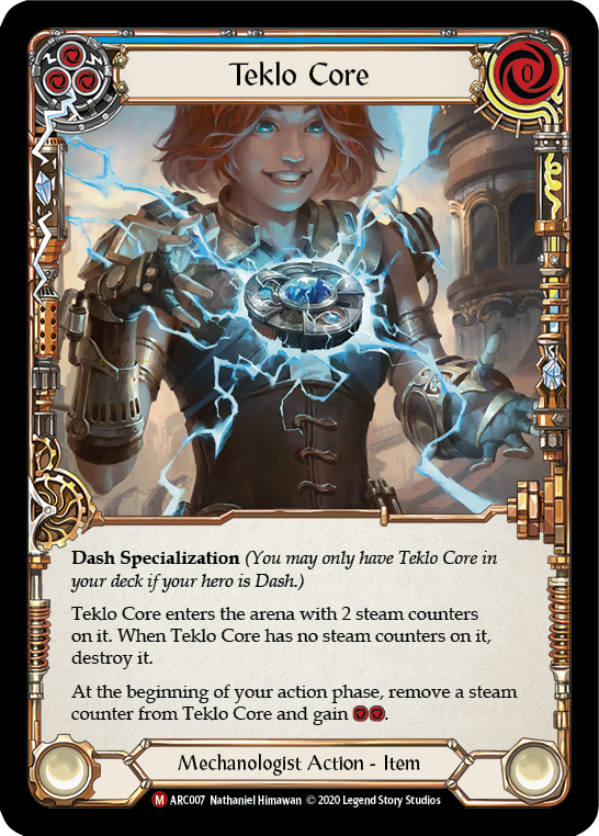 Teklo Core [U-ARC007] (Arcane Rising Unlimited)  Unlimited Normal | Card Merchant Takapuna