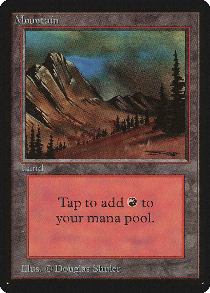 Mountain (299) [Beta Edition] | Card Merchant Takapuna