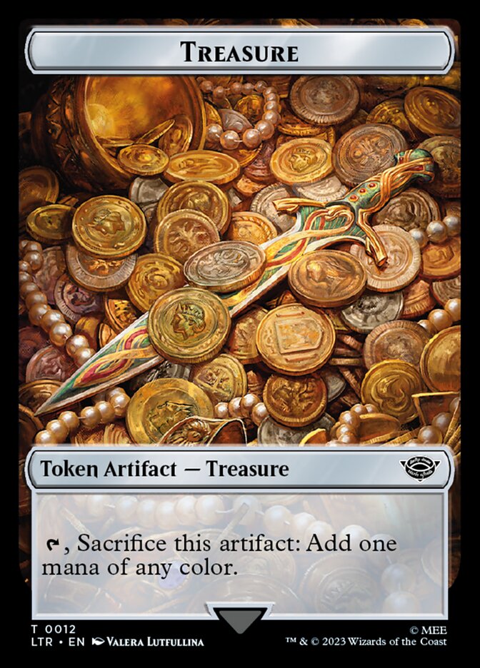 Treasure Token [The Lord of the Rings: Tales of Middle-Earth Tokens] | Card Merchant Takapuna