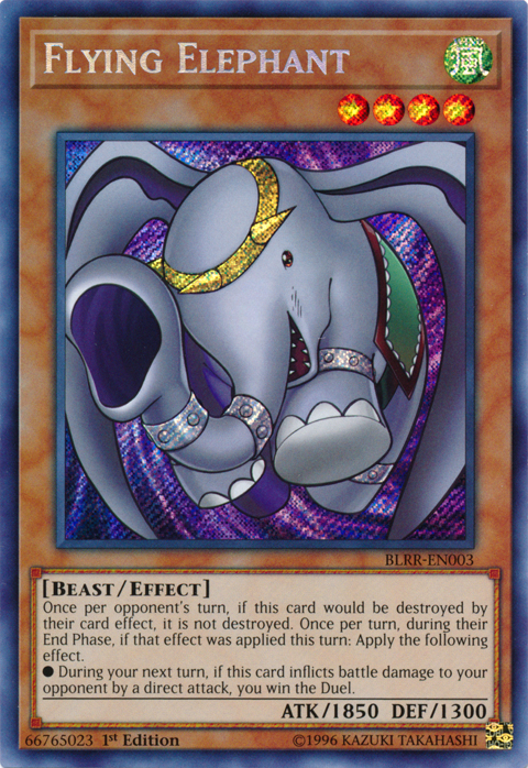 Flying Elephant [BLRR-EN003] Secret Rare | Card Merchant Takapuna