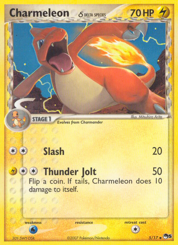 Charmeleon (5/17) (Delta Species) [POP Series 5] | Card Merchant Takapuna