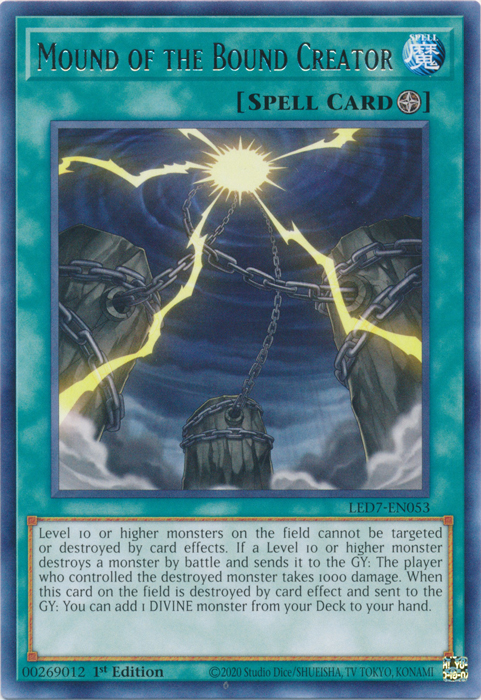 Mound of the Bound Creator [LED7-EN053] Rare | Card Merchant Takapuna