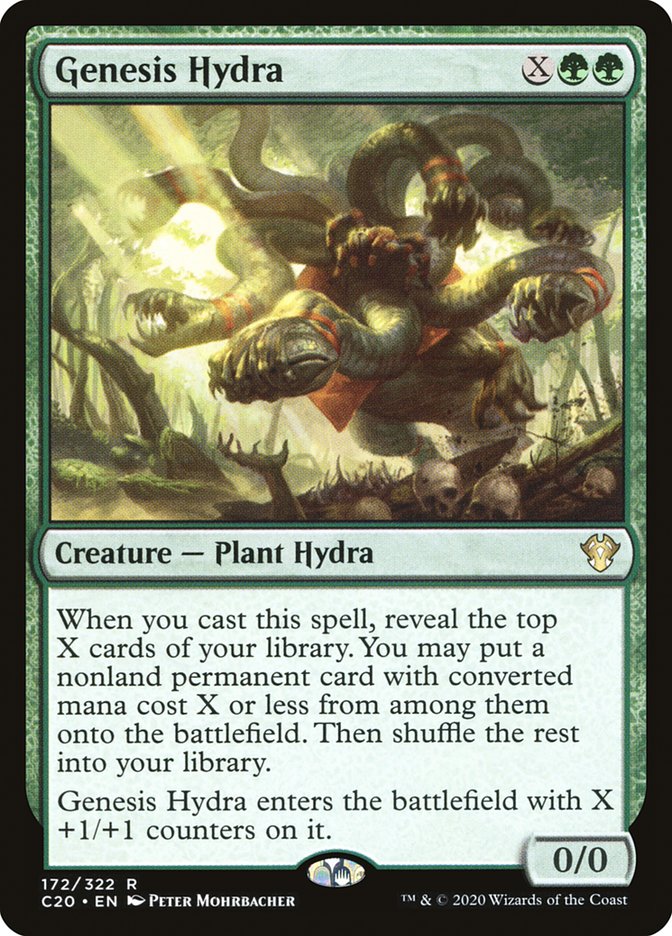 Genesis Hydra [Commander 2020] | Card Merchant Takapuna