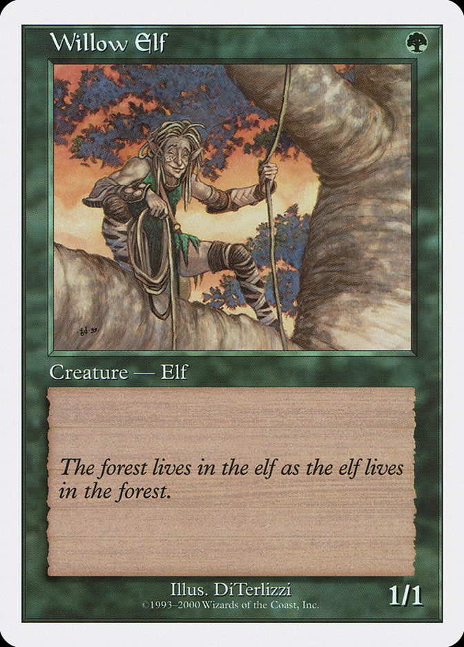 Willow Elf [Starter 2000] | Card Merchant Takapuna