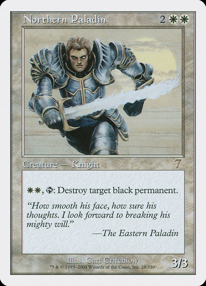 Northern Paladin [Seventh Edition] | Card Merchant Takapuna