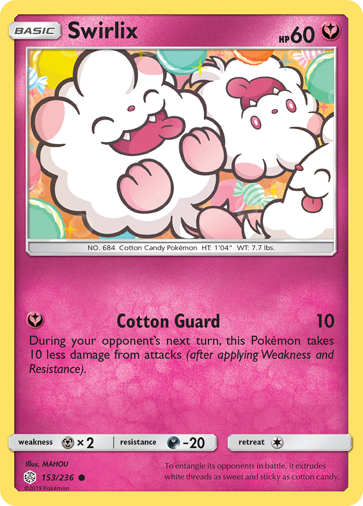 Swirlix (153/236) [Sun & Moon: Cosmic Eclipse] | Card Merchant Takapuna