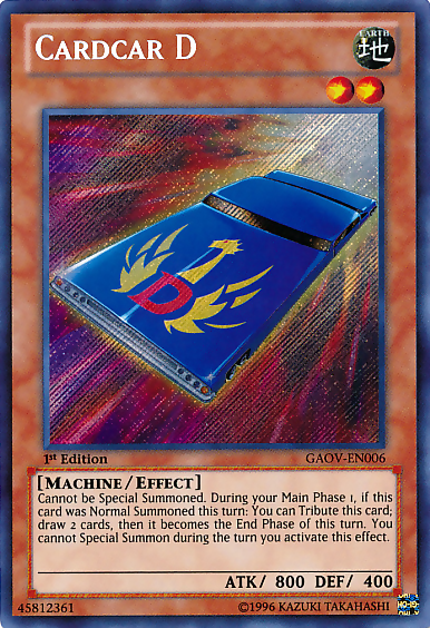 Cardcar D [GAOV-EN006] Secret Rare | Card Merchant Takapuna