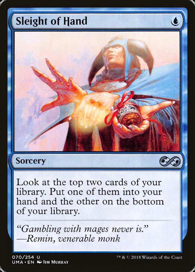 Sleight of Hand [Ultimate Masters] | Card Merchant Takapuna