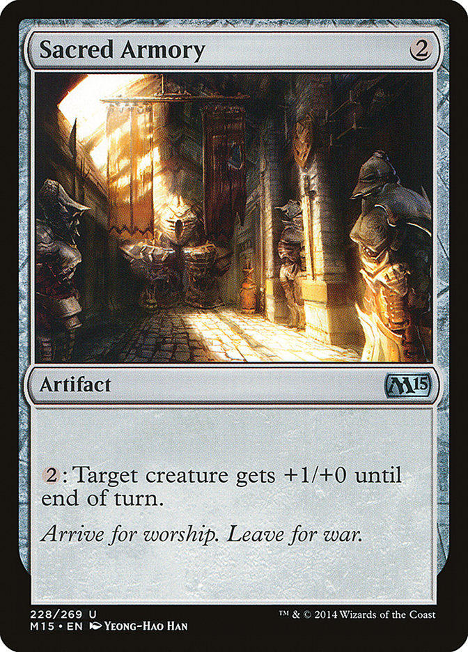 Sacred Armory [Magic 2015] | Card Merchant Takapuna