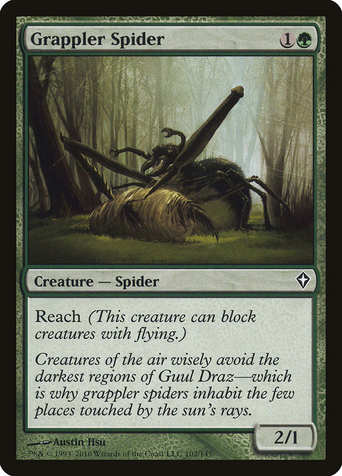 Grappler Spider [Worldwake] | Card Merchant Takapuna