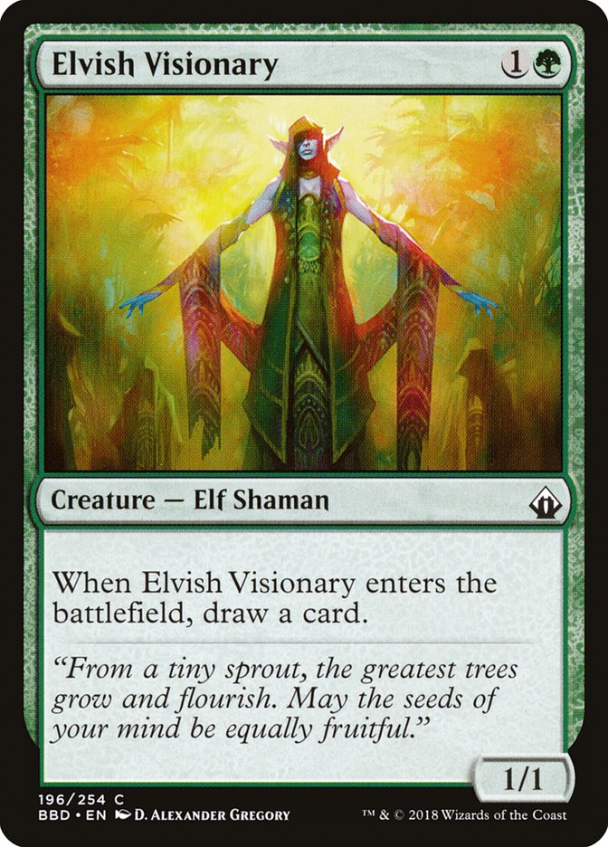 Elvish Visionary [Battlebond] | Card Merchant Takapuna