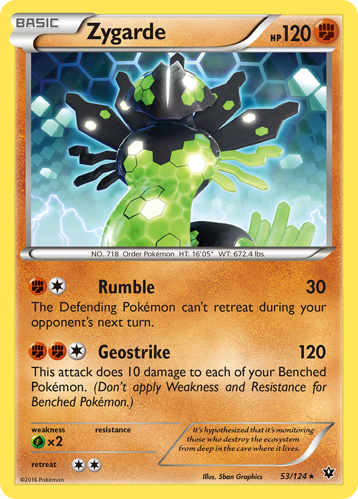 Zygarde (53/124) [XY: Fates Collide] | Card Merchant Takapuna