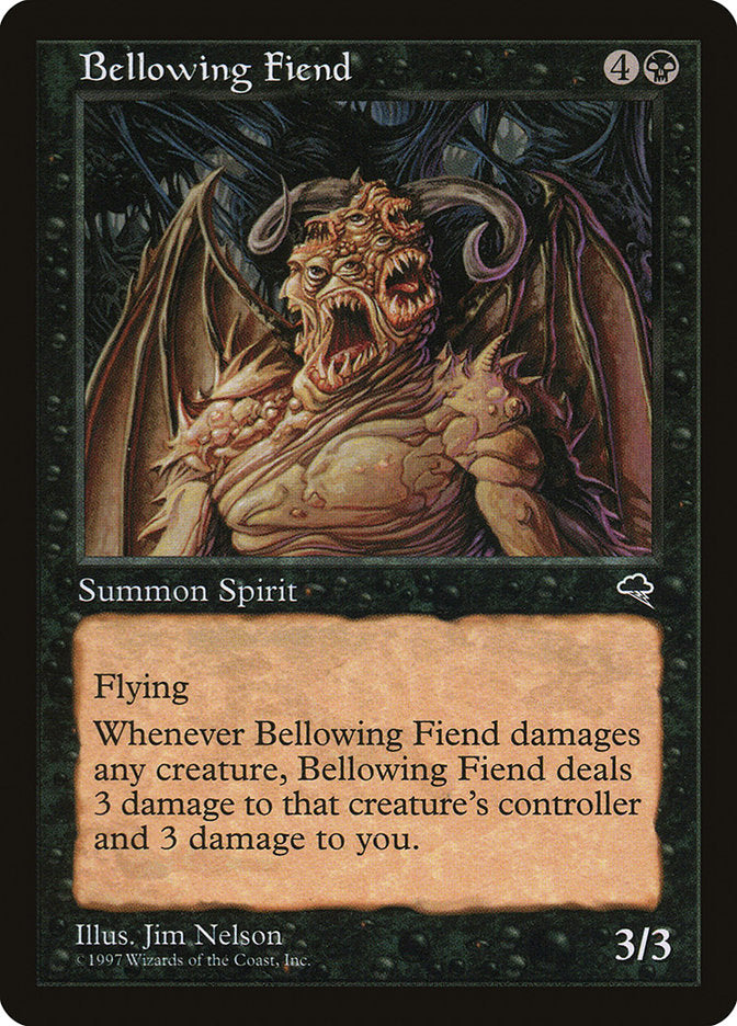 Bellowing Fiend [Tempest] | Card Merchant Takapuna