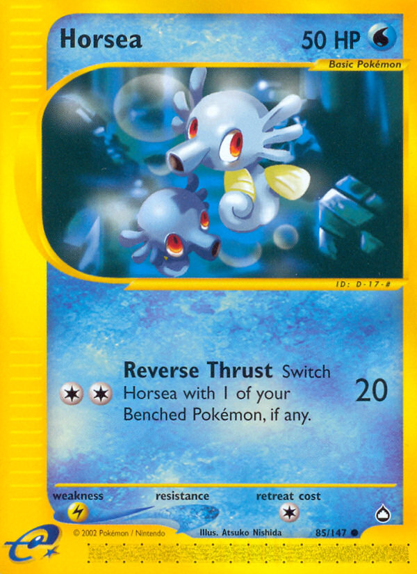 Horsea (85/147) [Aquapolis] | Card Merchant Takapuna