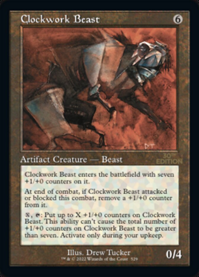 Clockwork Beast (Retro) [30th Anniversary Edition] | Card Merchant Takapuna